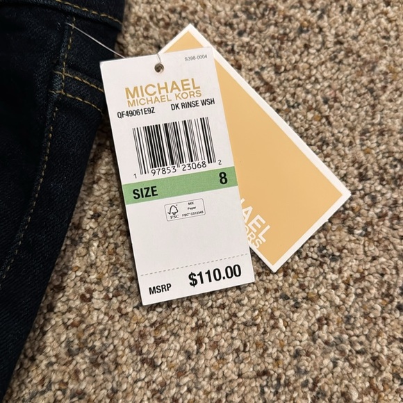 Micheal Kors Selma Flare Jeans Size 8 NWT - Picture 5 of 11